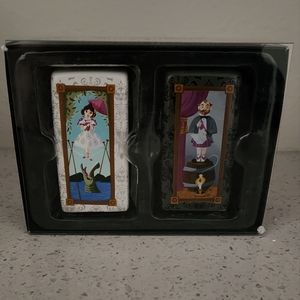 Disney haunted mansion salt and pepper shakers